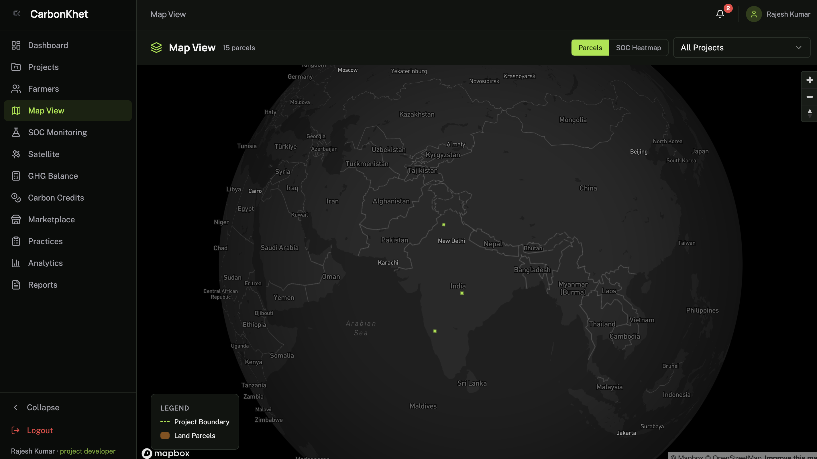Map View